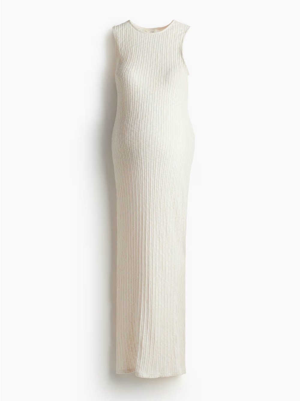 MAMA RIBBED JERSEY DRESS